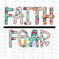 Faith Over Fear PNG - Religious Png - Inspirational PNG - Faith Sublimation Design - Digital Download