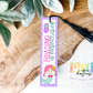 Bookmark Template PNG - School - Bookmark Mermaid Sublimation  - Digital Download