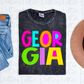 Georgia Png  - GA Sublimation  -  Digital Download - Bright