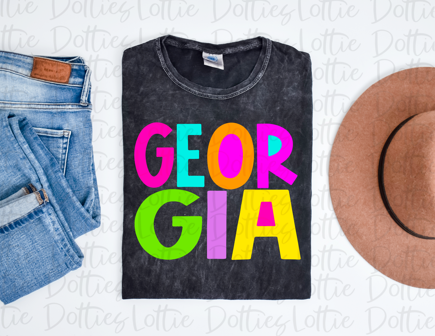 Georgia Png  - GA Sublimation  -  Digital Download - Bright