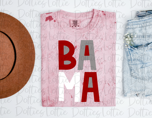Alabama PNG | Alabama design | Digital Download | Crimson, Gray and White