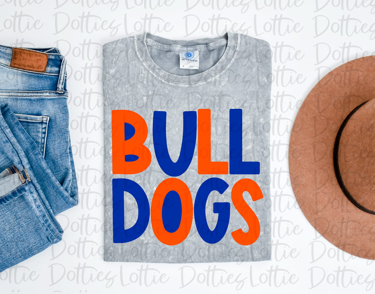 Bulldogs -  PNG - Bulldogs  -  - Sublimation Design - Digital Download - Royal and Orange