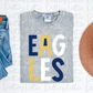 Eagles PNG - Eagles Sublimation - Digital Download - Navy and Gold