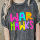 Warhawks Png - Mascot  Sublimation Design - Digital Download -Bright Filled
