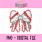 Baseball PNG - baseball bow design - Digital Download
