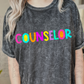 Counselor PNG - Counselor Sublimation - Digital Download - Bright Filled