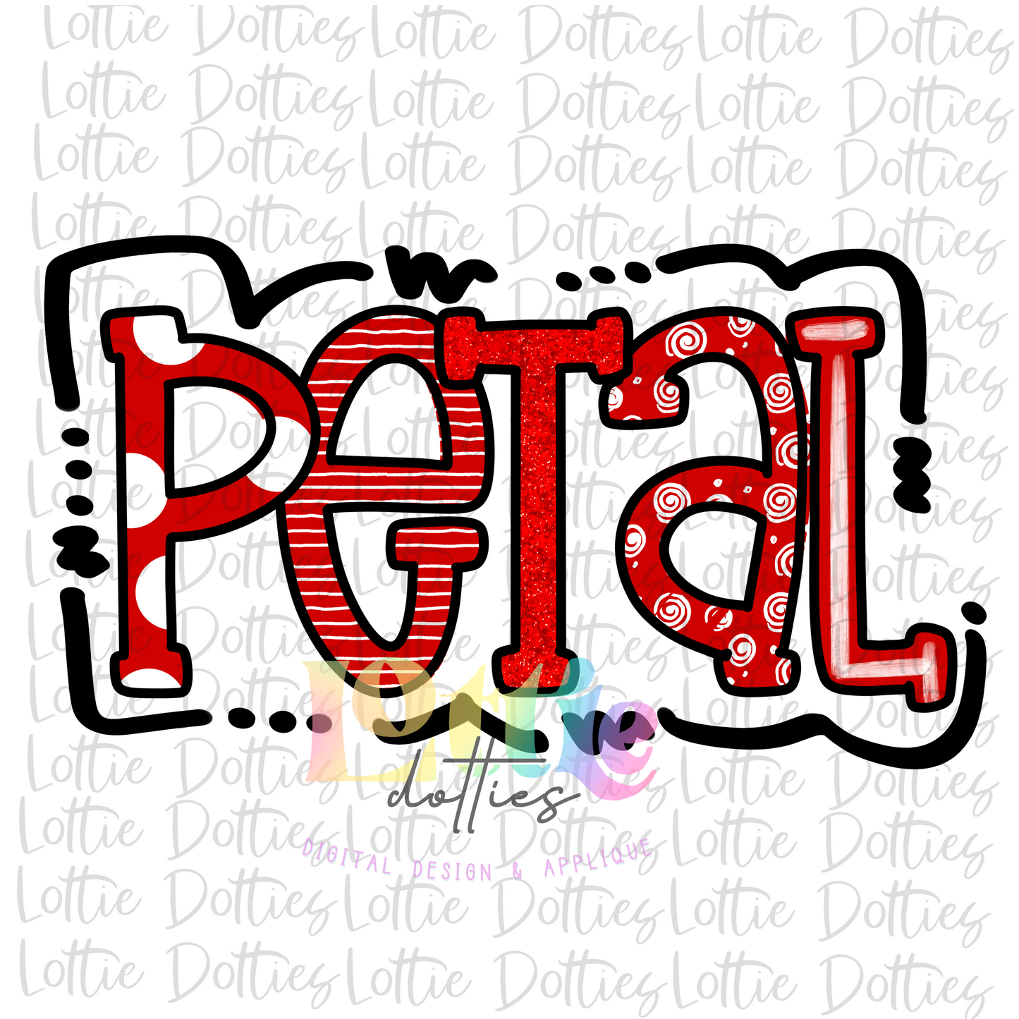 Petal  PNG - Patel  Sublimation  - Digital Download Red and White