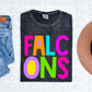 Falcons PNG - Falcons  -  Sublimation design - Digital Download - Bright Filled