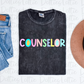 Counselor PNG - Counselor Sublimation - Digital Download - Pastel Filled