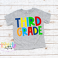 Third Grade  - Png - School Sublimation  - Back To School  Design - Primary