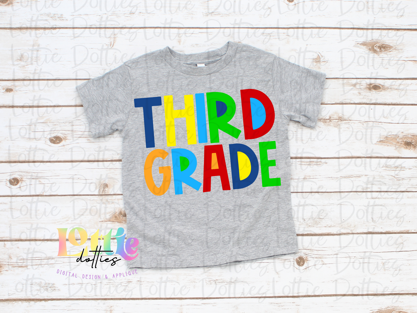 Third Grade  - Png - School Sublimation  - Back To School  Design - Primary