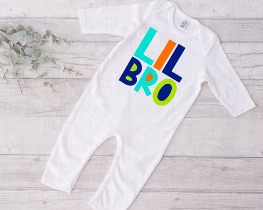 Little Bro PNG - Little  Brother Sublimation - Digital Download - Hospital Shirt