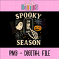 Spooky Season Png - Spooky Season - Halloween Sublimation Design - Digital Download