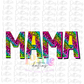 Mama Png - Mama Sublimation - Digital Download - Bright