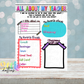 All About My Teacher PNG - Teacher Sublimation - Digital Download