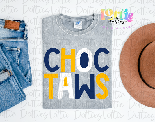 Choctaws PNG - Choctaws Sublimation - Digital Download - Navy and Gold