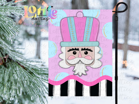 Nutcracker Flag PNG -  - Christmas Flag Sublimation - Digital Download