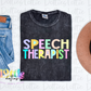Speech Therapist - PNG - sublimation design - Digital Download - Pastel
