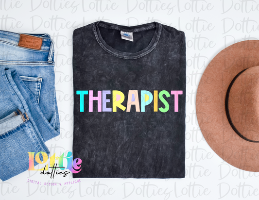 Therapist - PNG - sublimation design - Digital Download