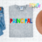 Principal - PNG - Back To School - Sublimation - Digital Download - Primary