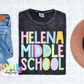 Helena Middle School  PNG - Helena Sublimation - Digital Download - Pastel