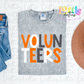 Volunteers  Png - Volunteers Sublimation Design - Digital Download