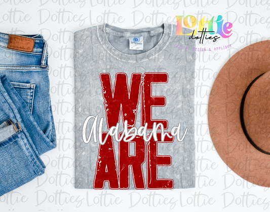 We Are Alabama Png | Alabama| Digital Download