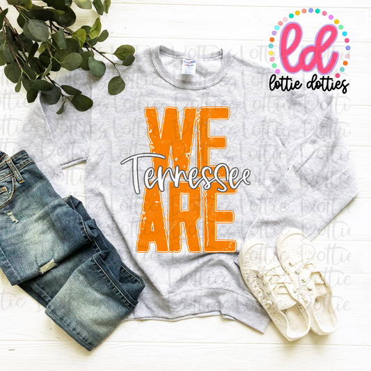 We Are Tennessee -  Png - Tennessee  Sublimation Design - Digital Download