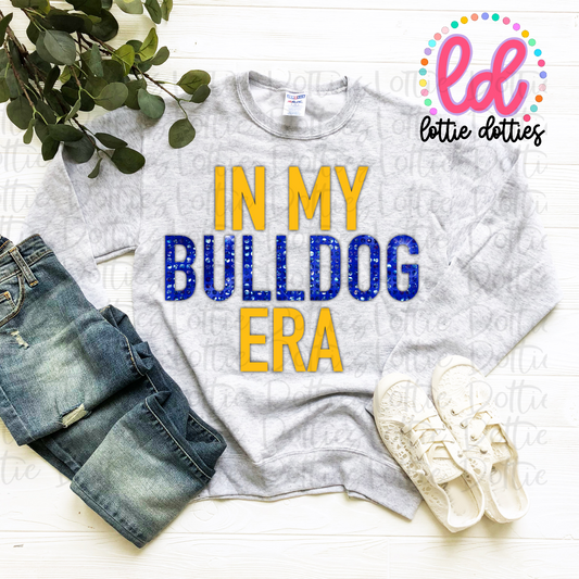 In My Bulldogs ERA PNG - Bulldogs Design - Digital Download - Royal and Gold