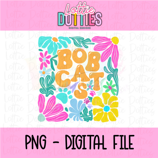 Bobcats PNG - Bobcats sublimation design -  Digital Download