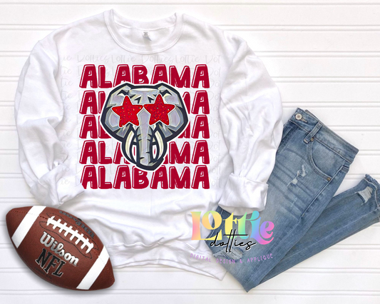 Alabama PNG -  Alabama Sublimation - Digital Download