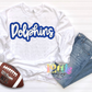 Dolphins PNG - Dolphins Sublimation - Digital Download - Royal and White
