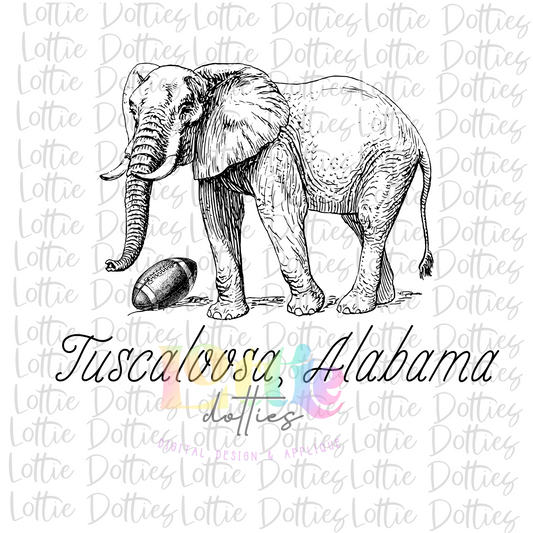 Alabama PNG | Tuscaloosa Alabama | Digital Download