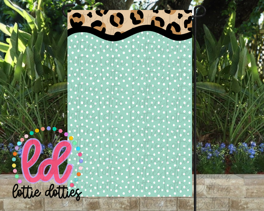 Blank Flag - PNG - Blank  - Sublimation - Digital Download - Leopard