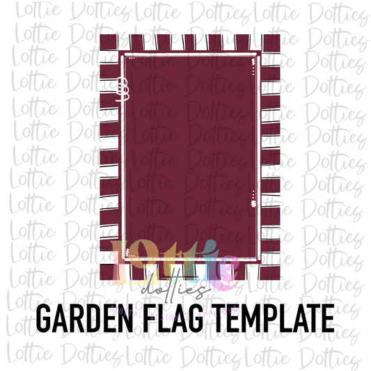 Blank Flag - PNG - Blank  - Sublimation - Digital Download - Maroon