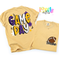 Game Day PNG - Purple and Gold Game Day - Digital Download