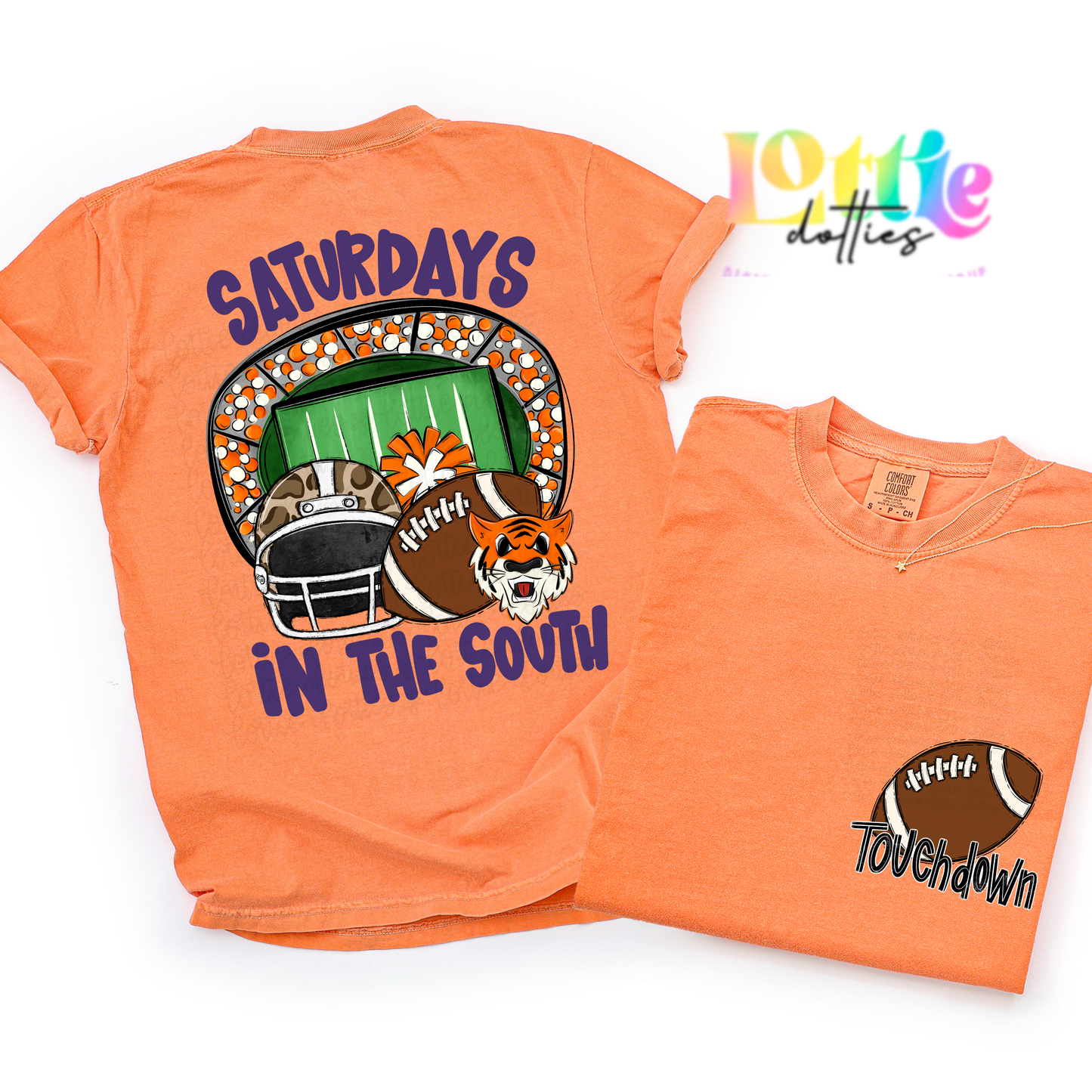 Saturdays in the South PNG - Football design - Digital Download