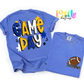 Game Day PNG - Royal & Gold Game Day - Digital Download