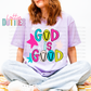 God is Good | PNG | Religious Design | Digital Download