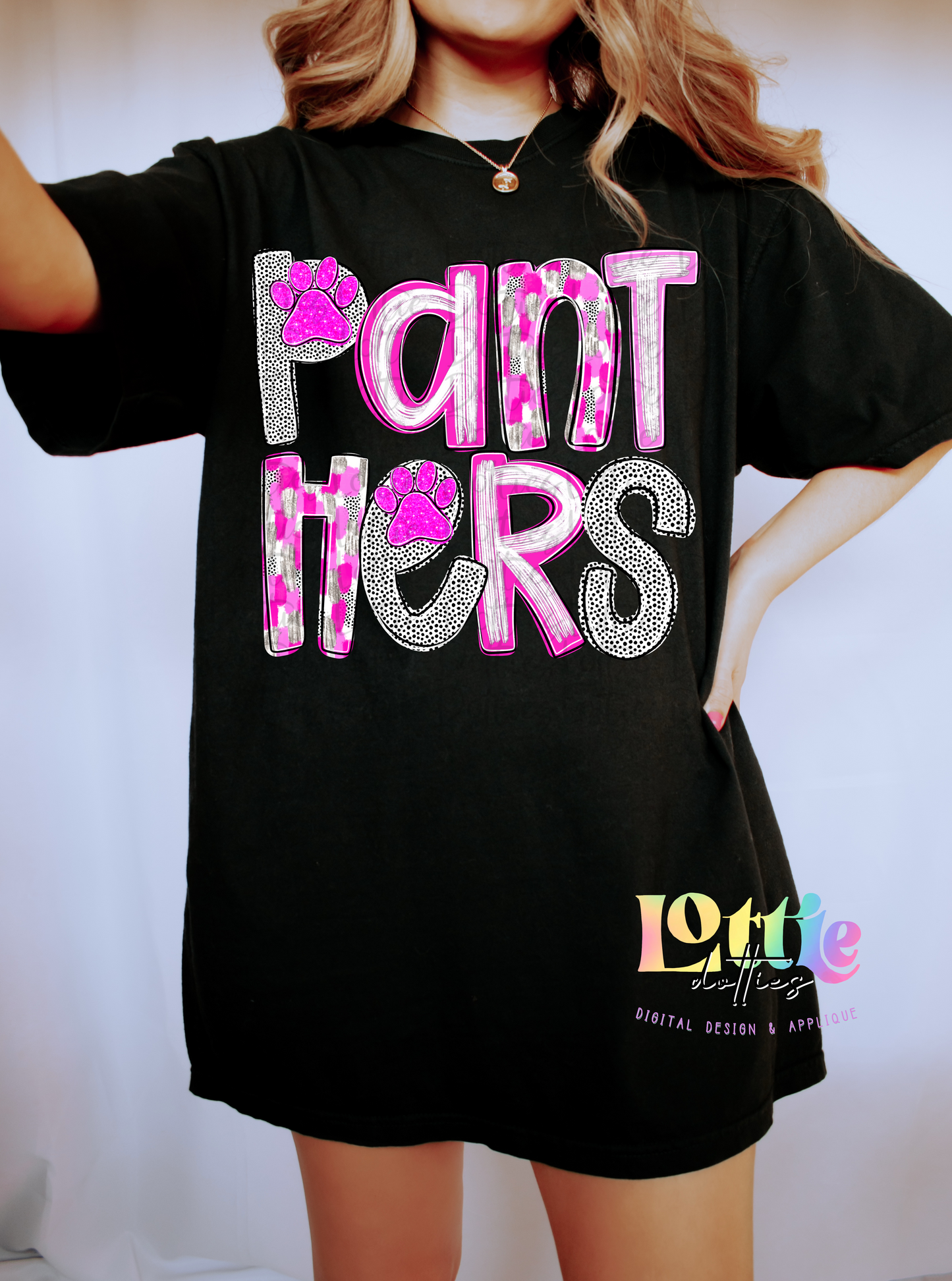 Panthers Pink PNG - Panthers sublimation design - Digital Download