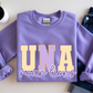 Purple and Gold Gingham Lace Spirit Alphabet | Spirit Alpha Pack | Digital Download | PNG (Copy)