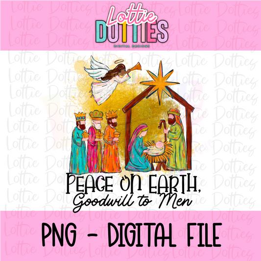 Peace On Earth | Nativity | Oh Holy Night | Digital Download