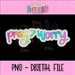 Pray > Worry Sticker Design | PNG | Religious Design | Digital Download