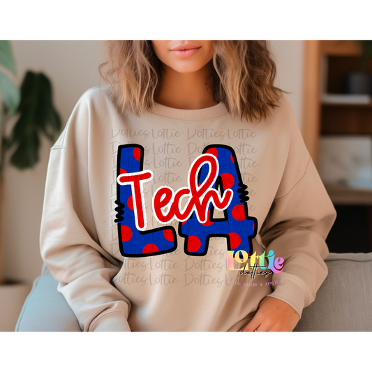 LA Tech PNG - LA Tech Sublimation - Digital Download