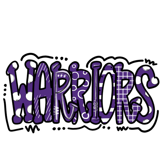 Warrior Png - Warriors Sublimation Design - Digital Download