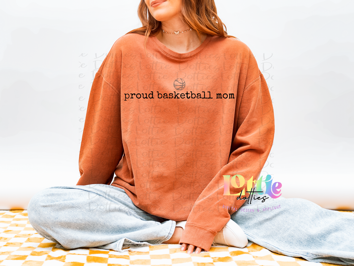 Proud Basketball Mom PNG | Sports Mom Sublimation Design | Game Day Shirt Graphic | Team Spirit Digital File