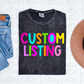 Custom Listing - Digital Download