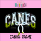 Canes Canva Frame - Canva Frames - Digital Download