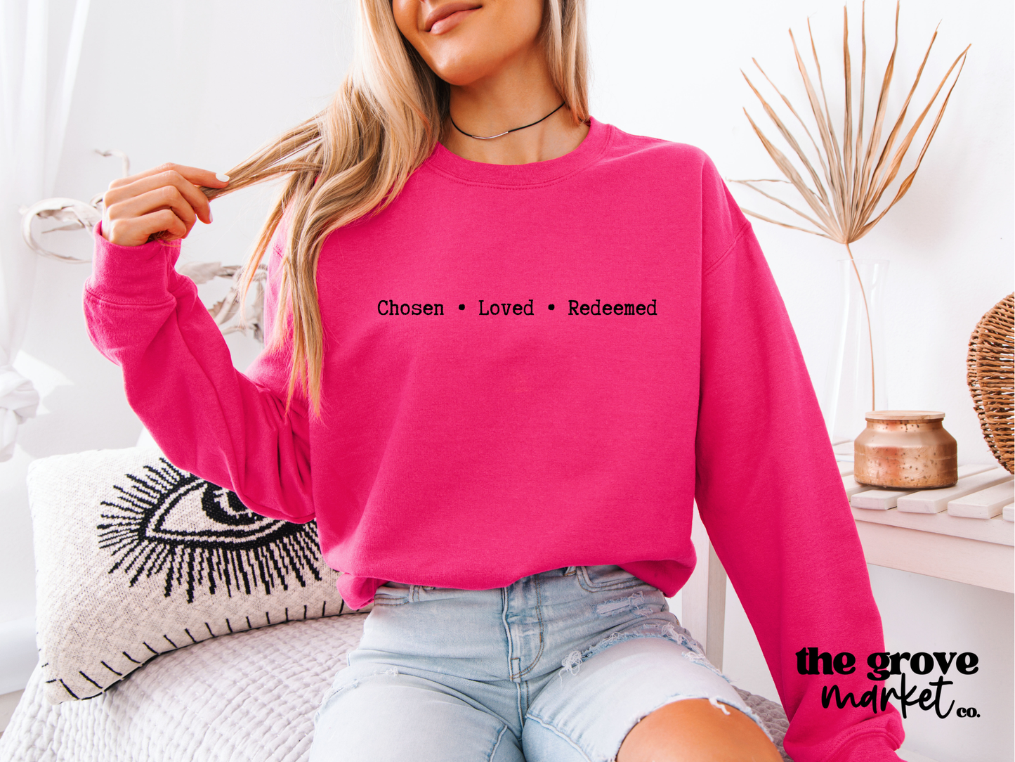 Chosen Loved Redeemed PNG
