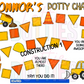 Construction Potty Chart Template - Construction 1